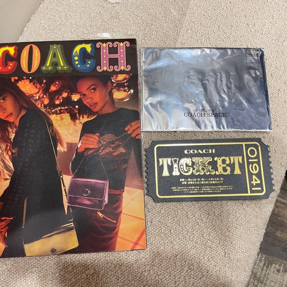 COACH X NASA Space Patches Stickers Japan Poster RARE - Picture 2 of 10